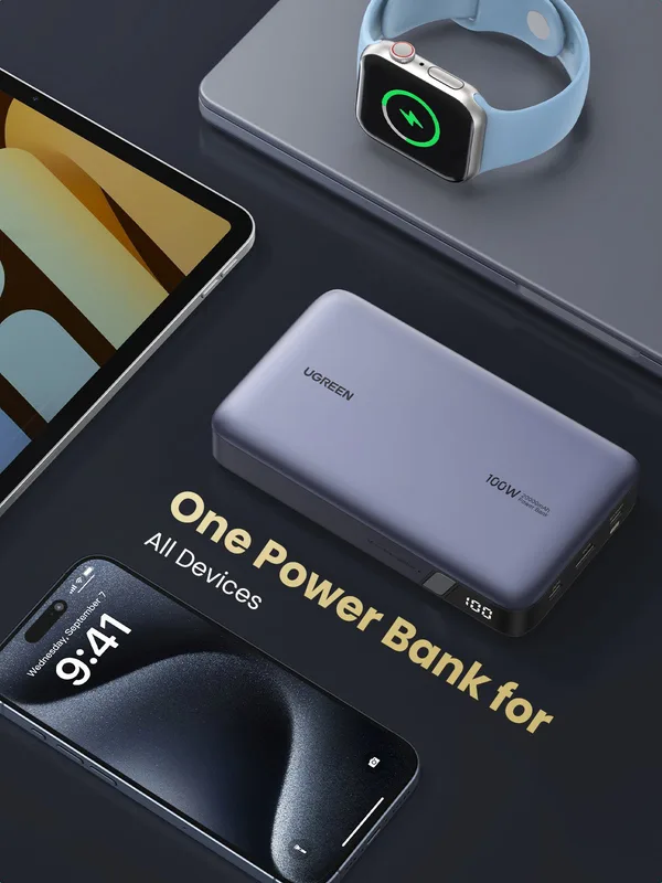 UGREEN Nexode Power Bank 20.000 mAh 100W, foto 4